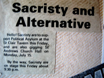 Sacristy Clipping